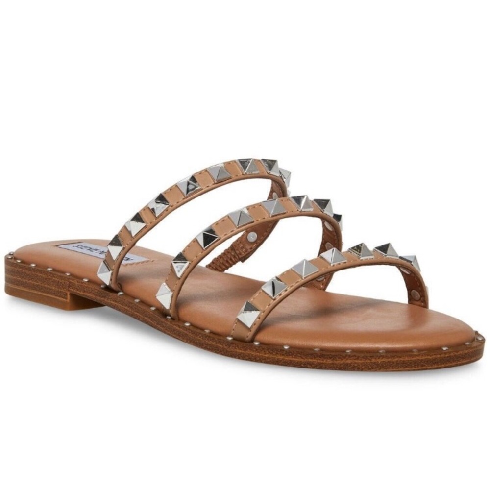 Steve Madden Lodell studded sandals.